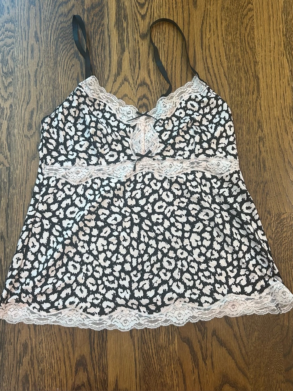 Marilyn Monroe Intimates Leopard Print Lace Cami
